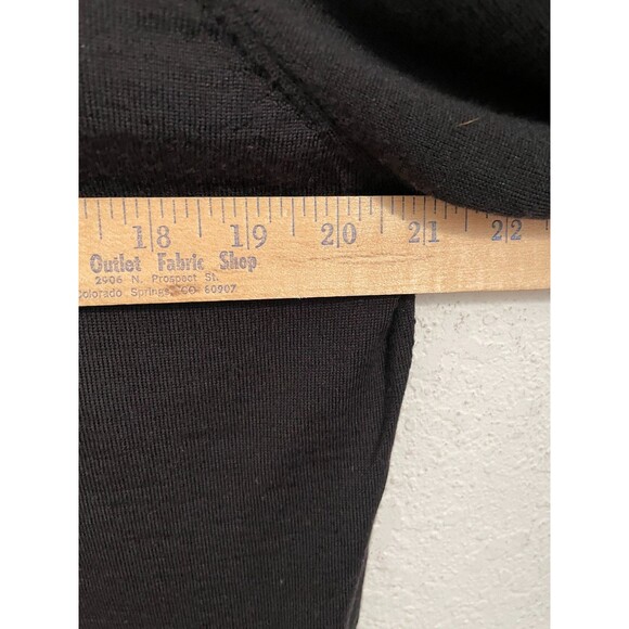 Ann Taylor 100% Merino Wool Black Turtleneck Sweater Women’s XXL Lightweight - Picture 5 of 7